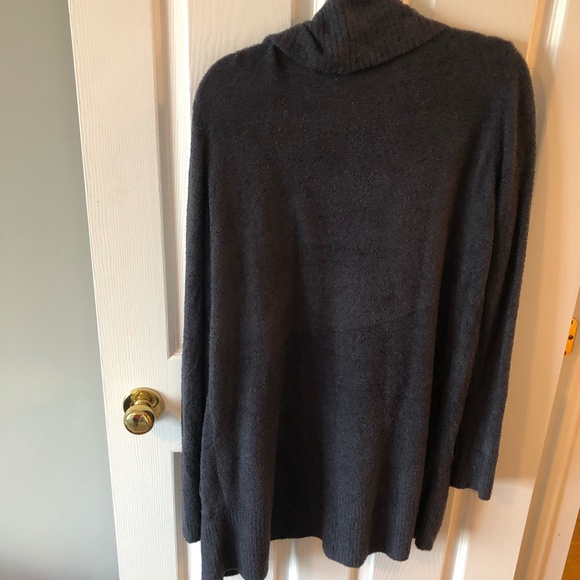 Barefoot Dreams CozyChic Lite® Circle Cardigan in Indigo sz M - Picture 7 of 11